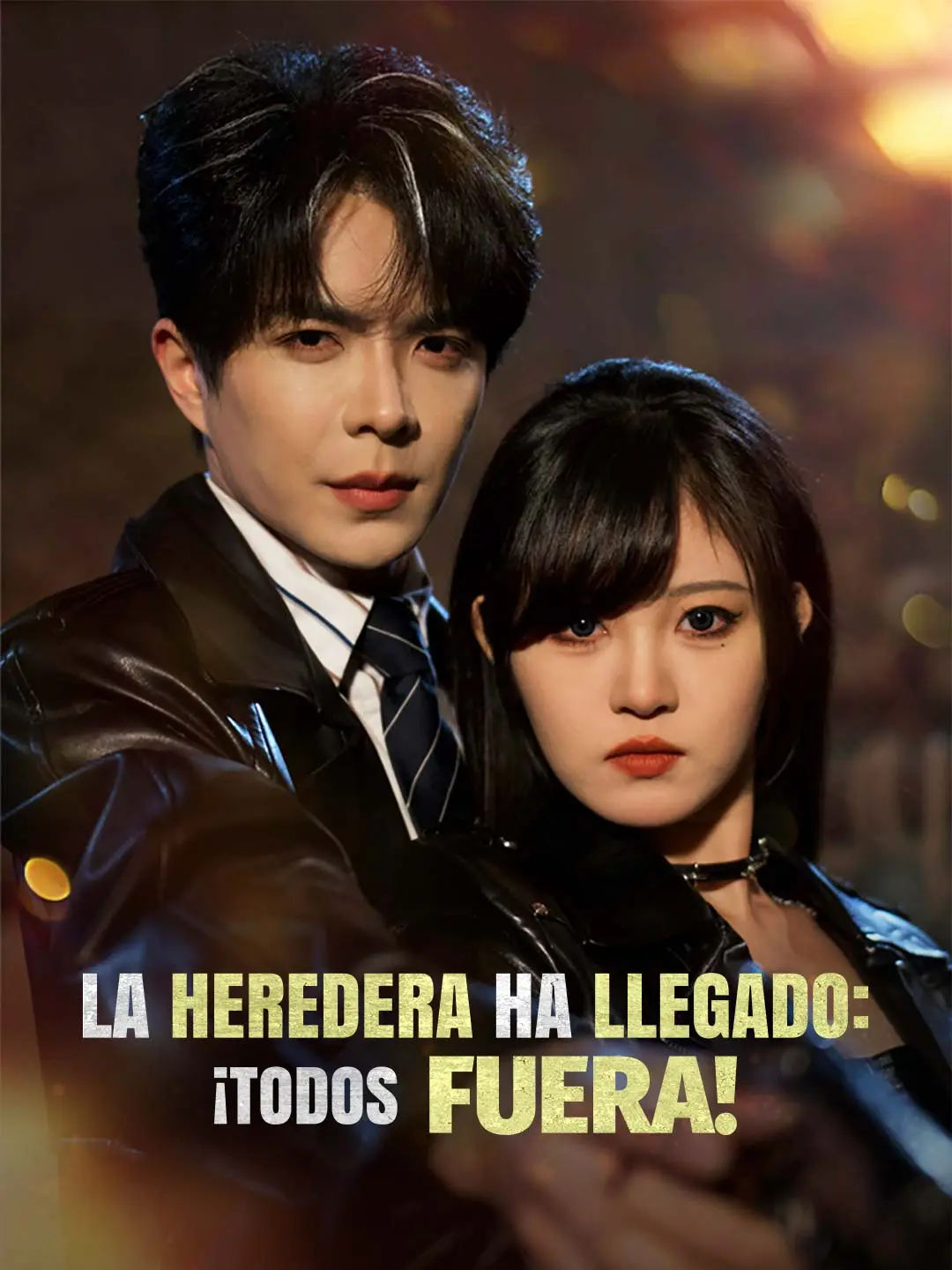 Portada de la miniserie La heredera ha llegado: ¡Todos fuera!