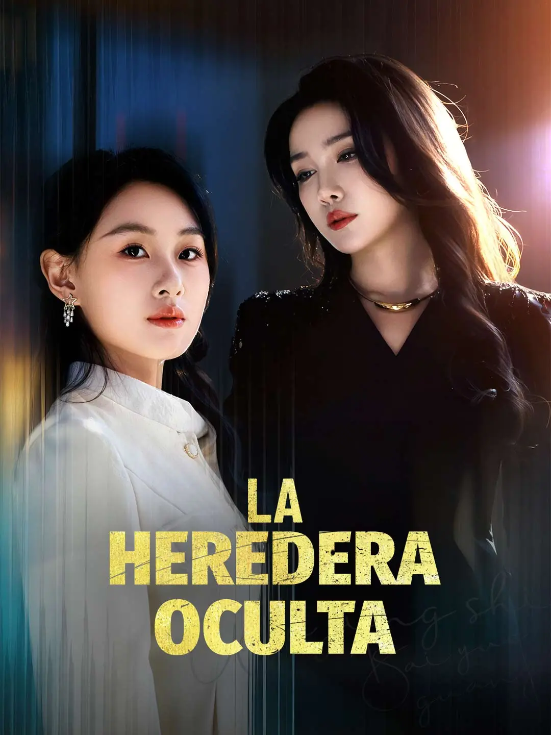 Capa da minissérie La heredera oculta