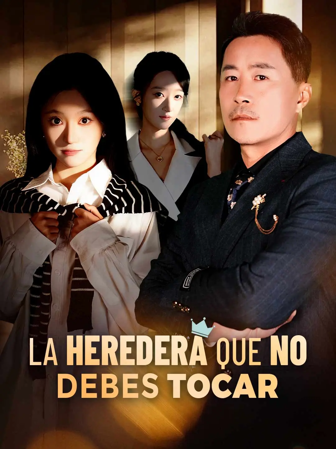 Portada de la miniserie La heredera que no debes tocar