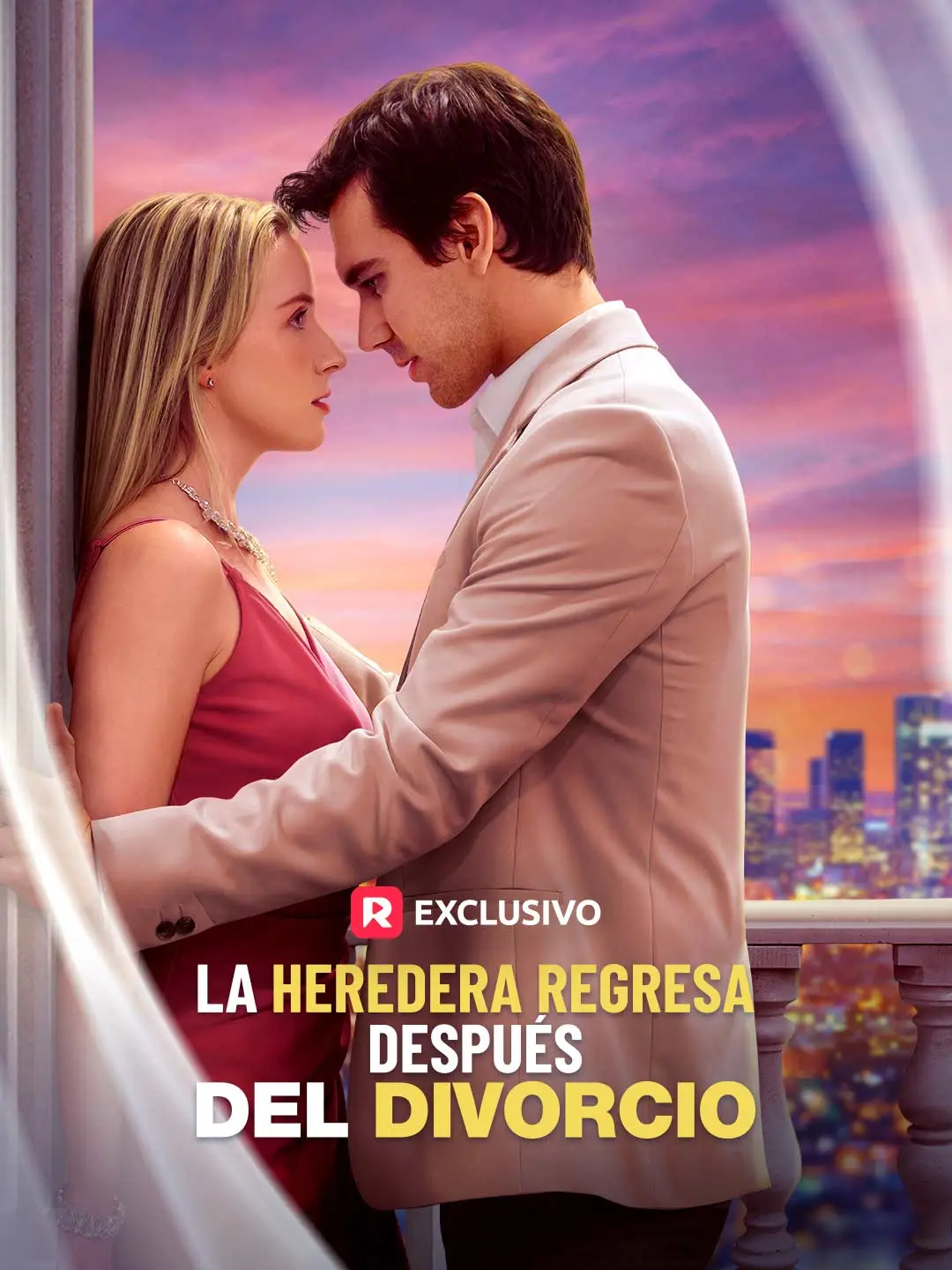 Portada de la miniserie La Heredera Regresa Después del Divorcio
