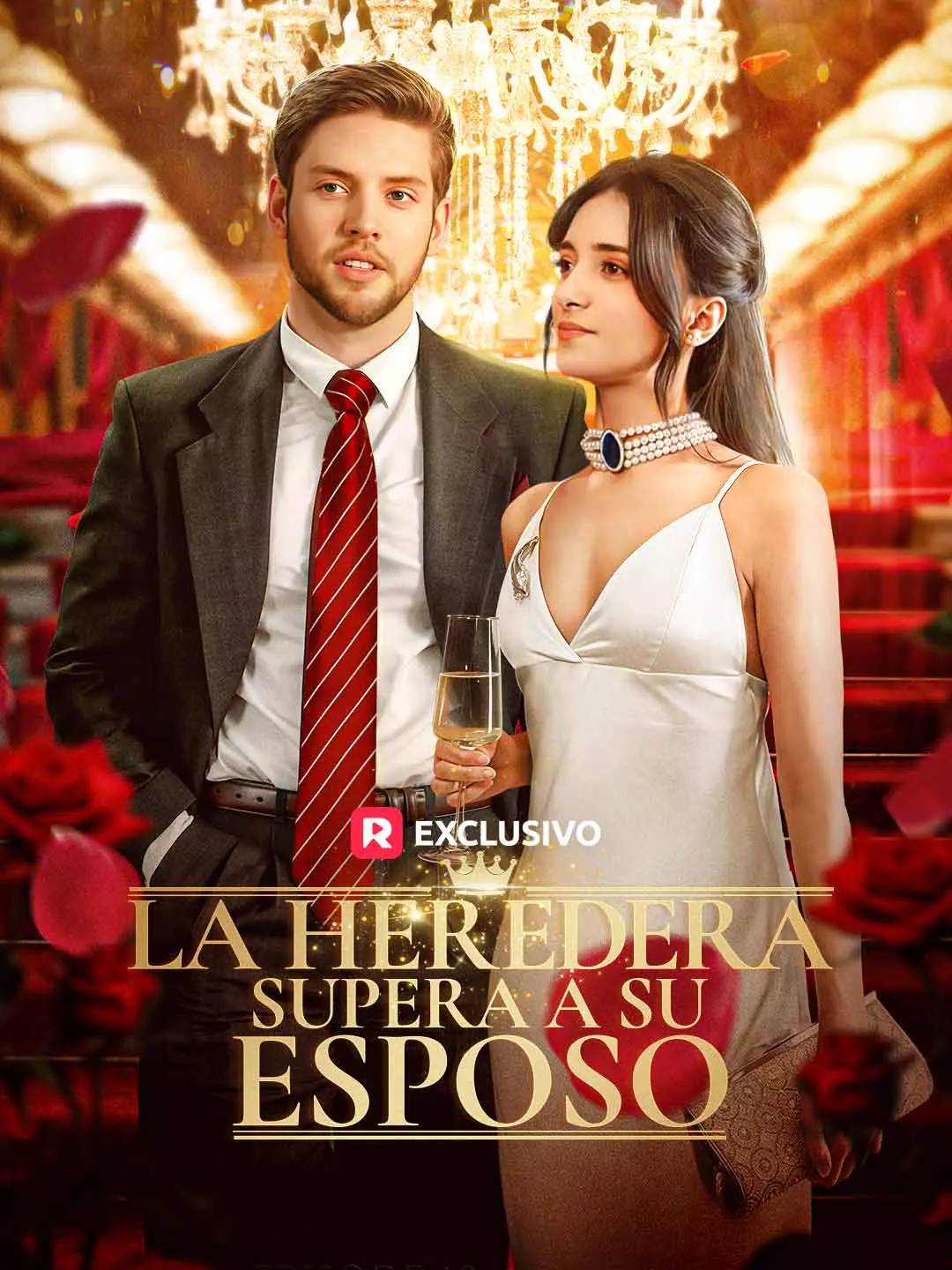Portada de la miniserie La Heredera Supera a su Esposo