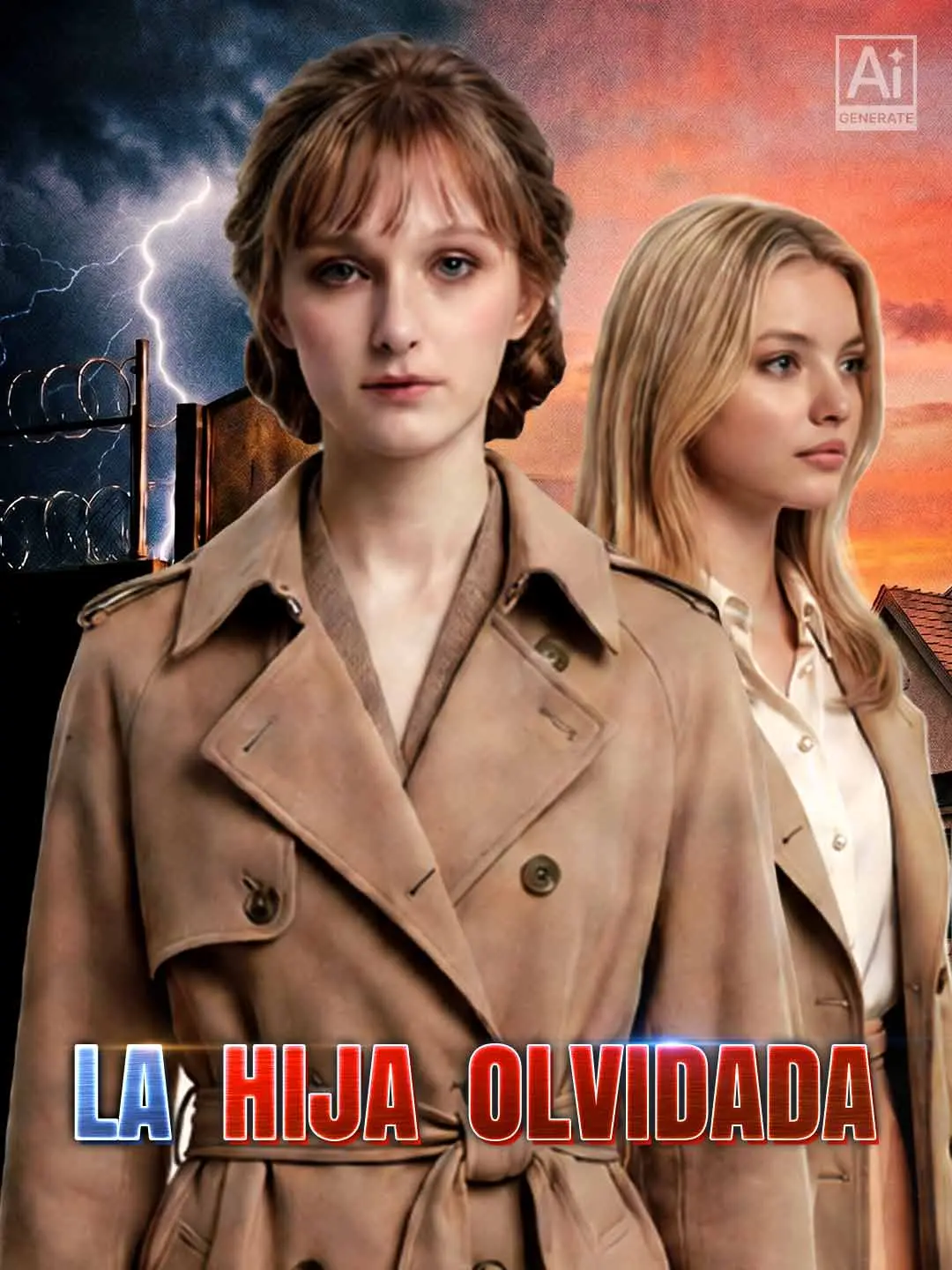 Portada de la miniserie La hija olvidada