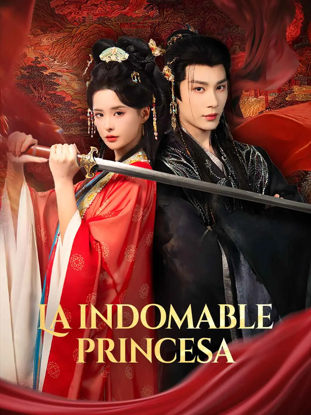 Portada de la miniserie La indomable princesa