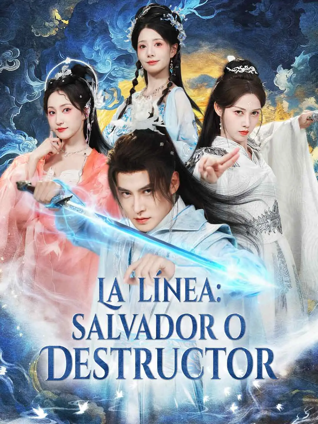 Portada de la miniserie La línea: salvador o destructor