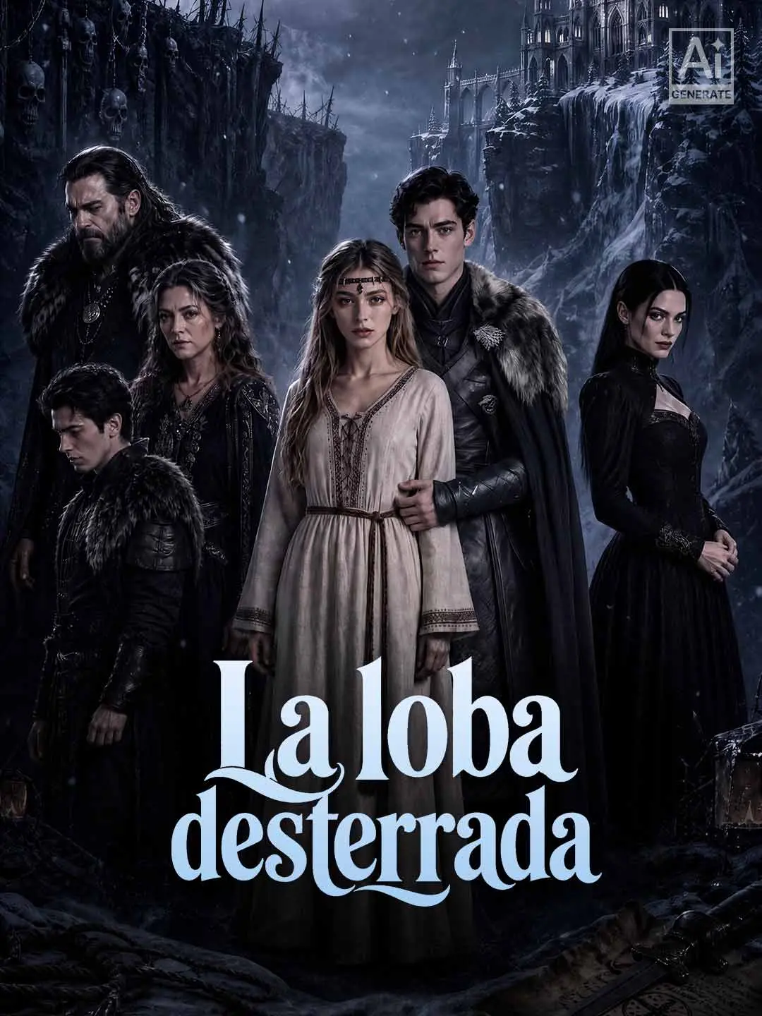 Portada de la miniserie La loba desterrada