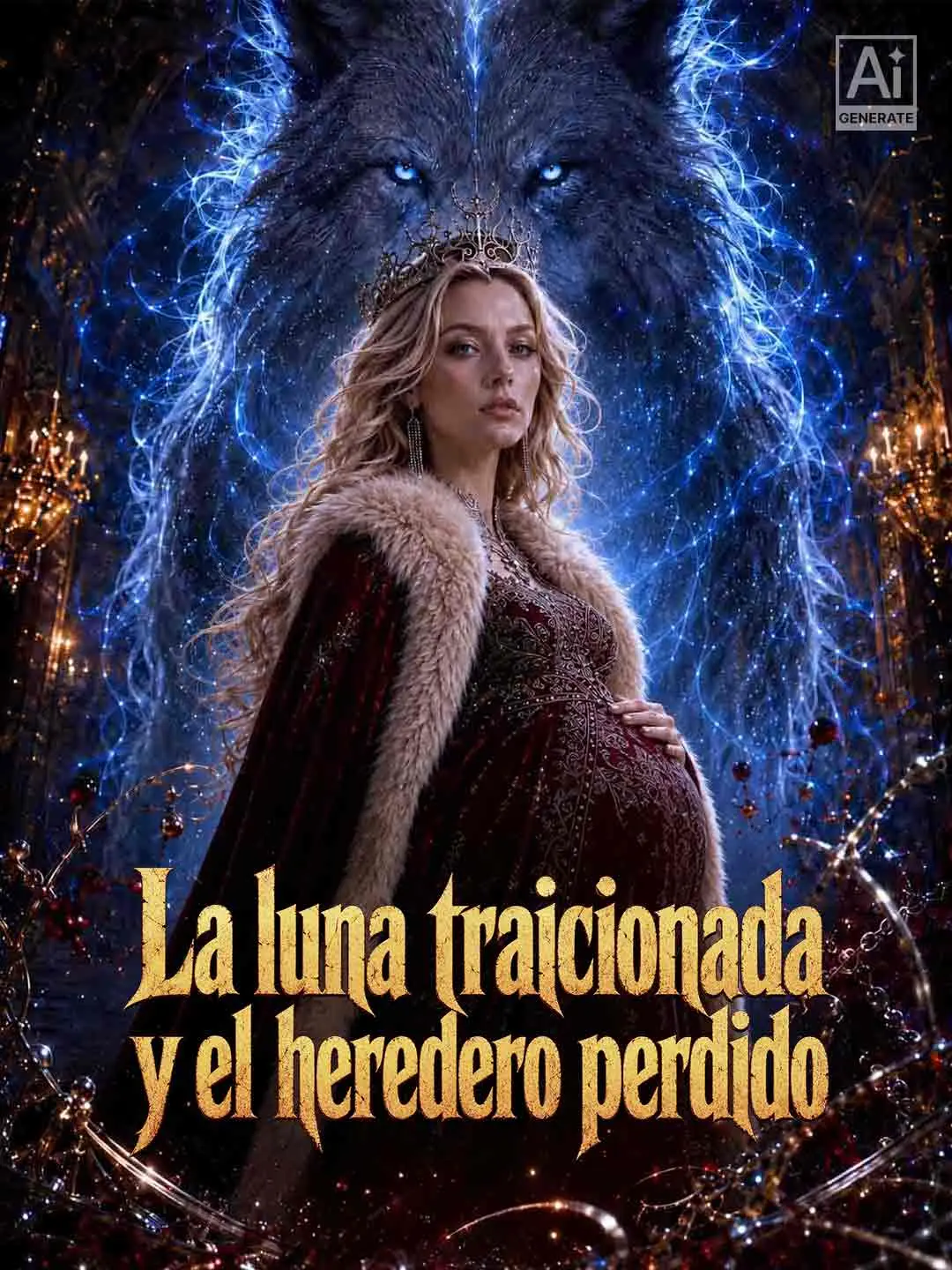 Portada de la miniserie La luna traicionada y el heredero perdido