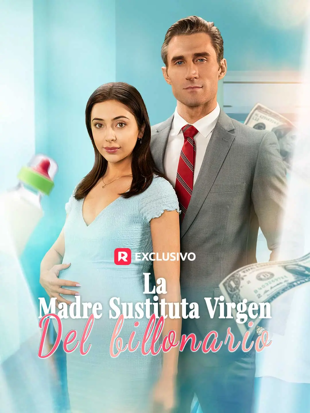 Portada de la miniserie La Madre Sustituta Virgen del Billonario