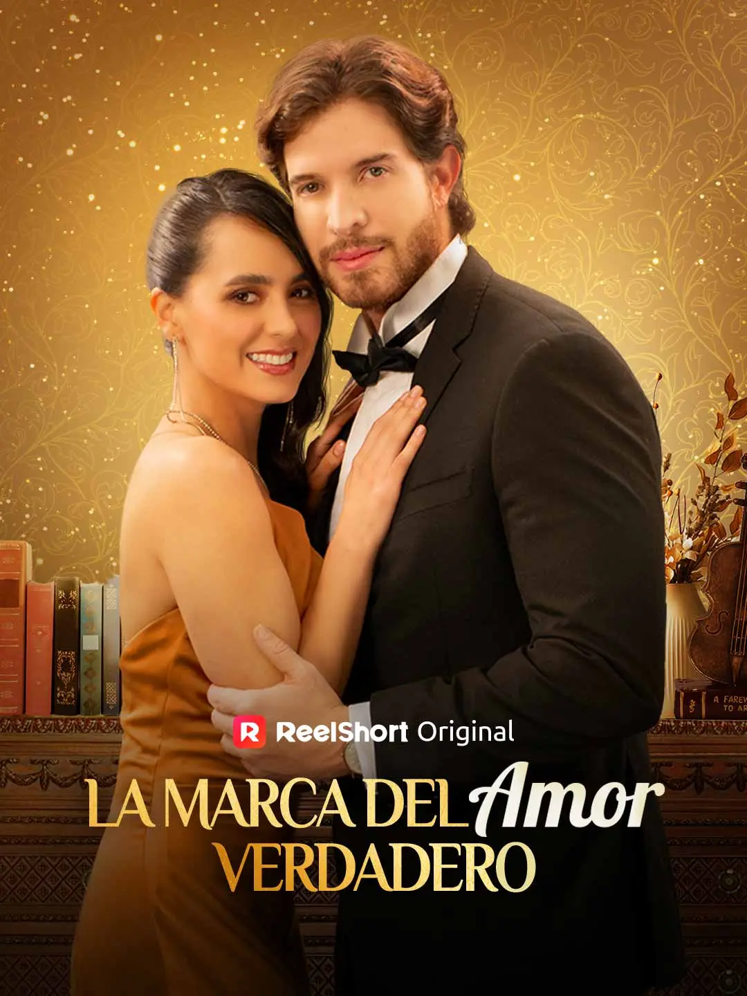 Capa da minissérie La marca del amor verdadero