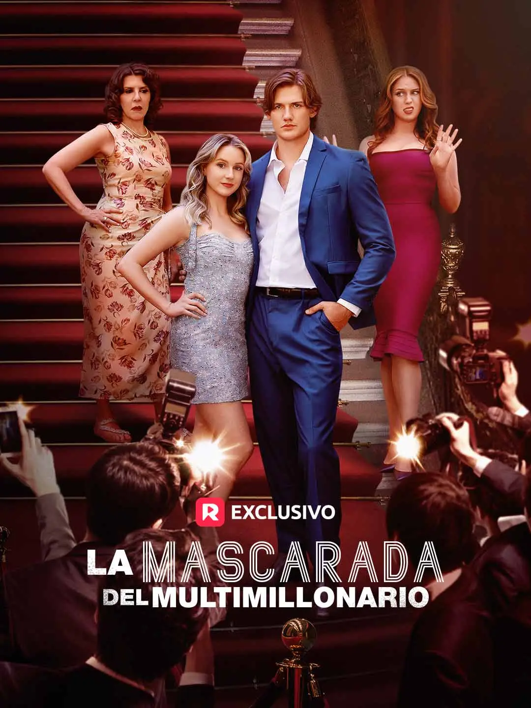 Portada de la miniserie La mascarada del multimillonario