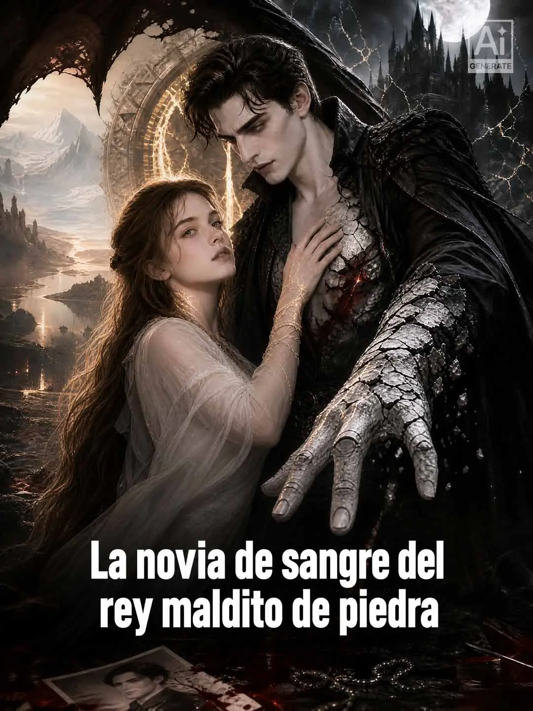 Portada de la miniserie La novia de sangre del rey maldito de piedra