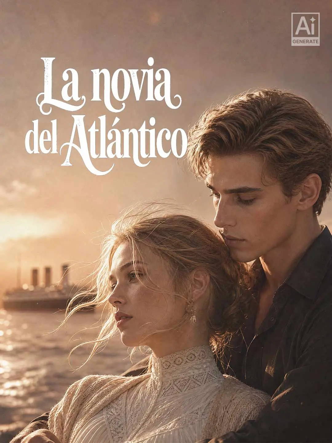 Portada de la miniserie La novia del Atlántico
