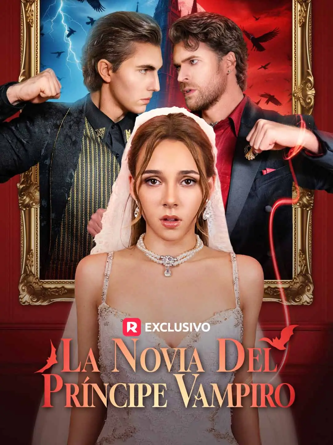 Portada de la miniserie La novia del príncipe vampiro