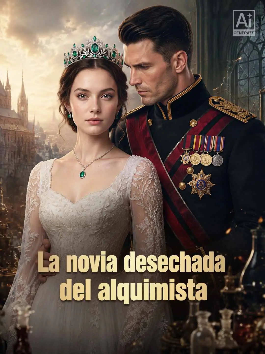 Portada de la miniserie La novia desechada del alquimista