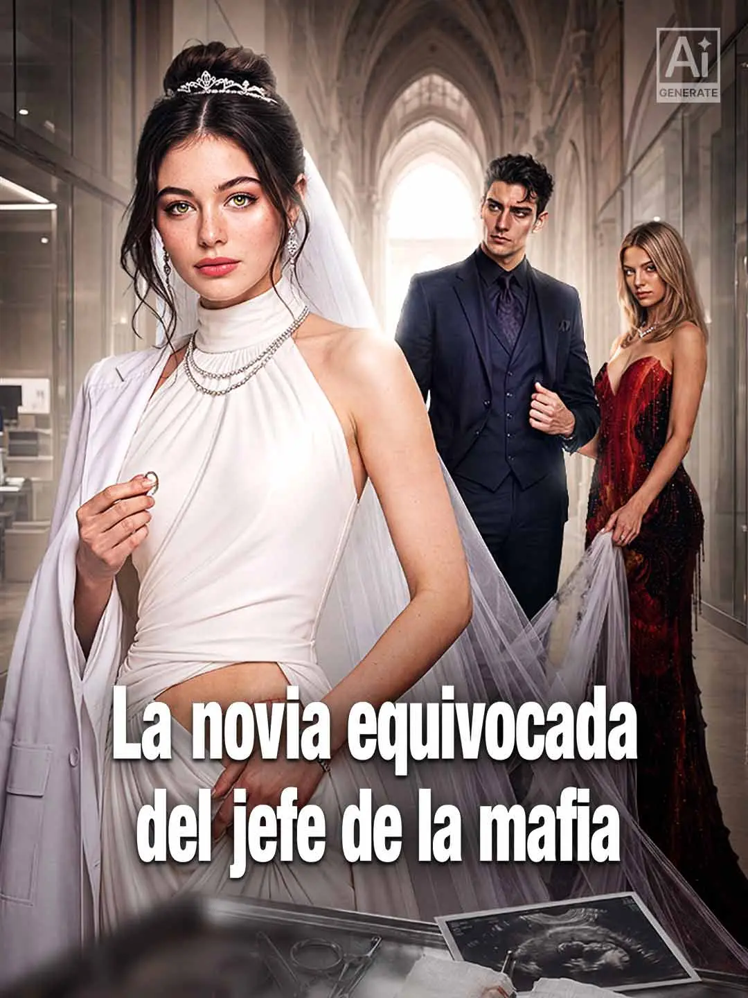 Capa da minissérie La novia equivocada del jefe de la mafia