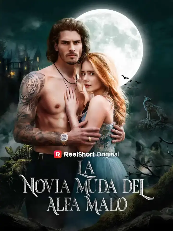 Portada de la miniserie La novia muda del Alfa malo