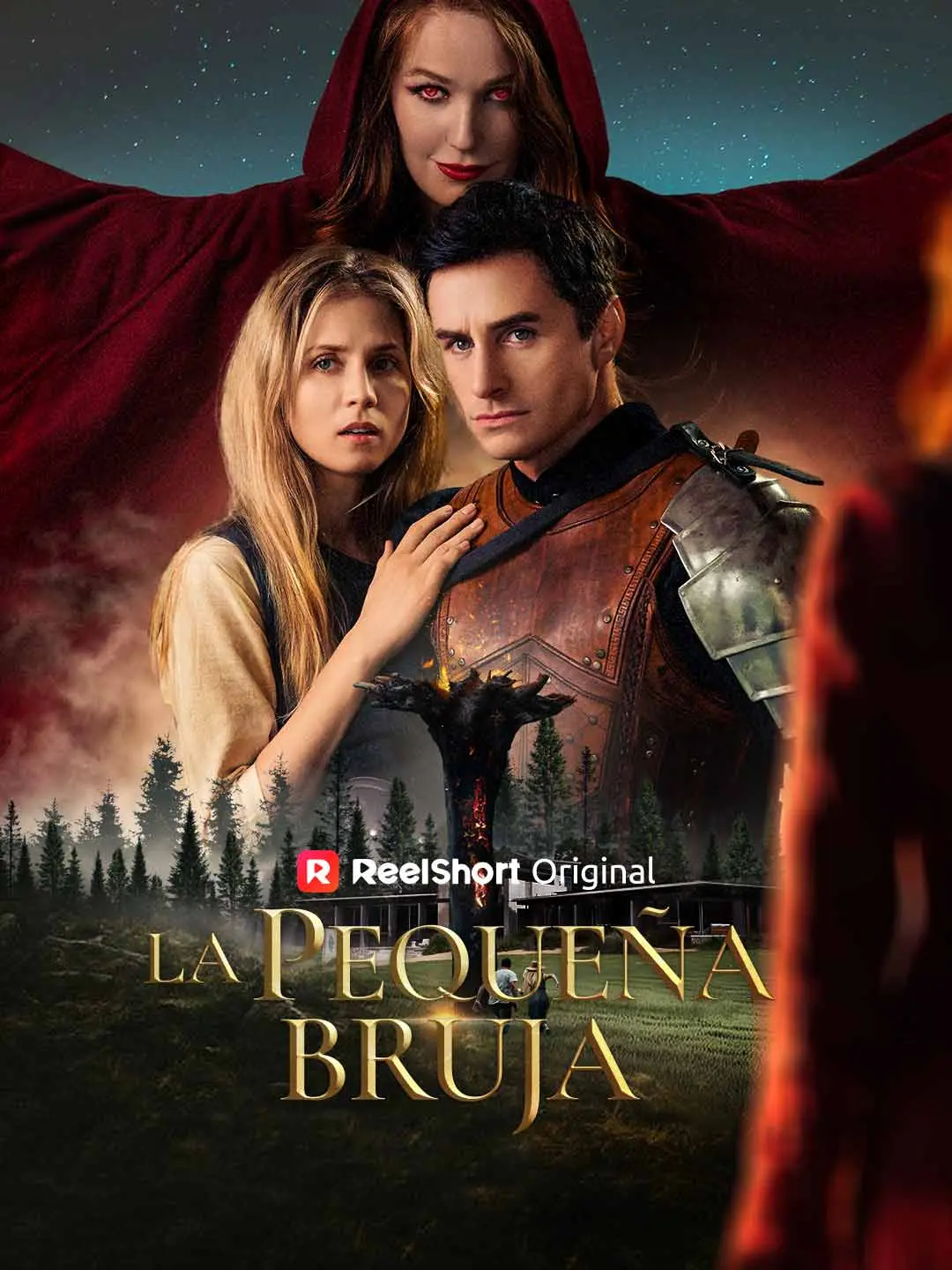 Capa da minissérie La pequeña bruja