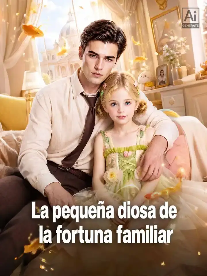 Portada de la miniserie La pequeña diosa de la fortuna familiar