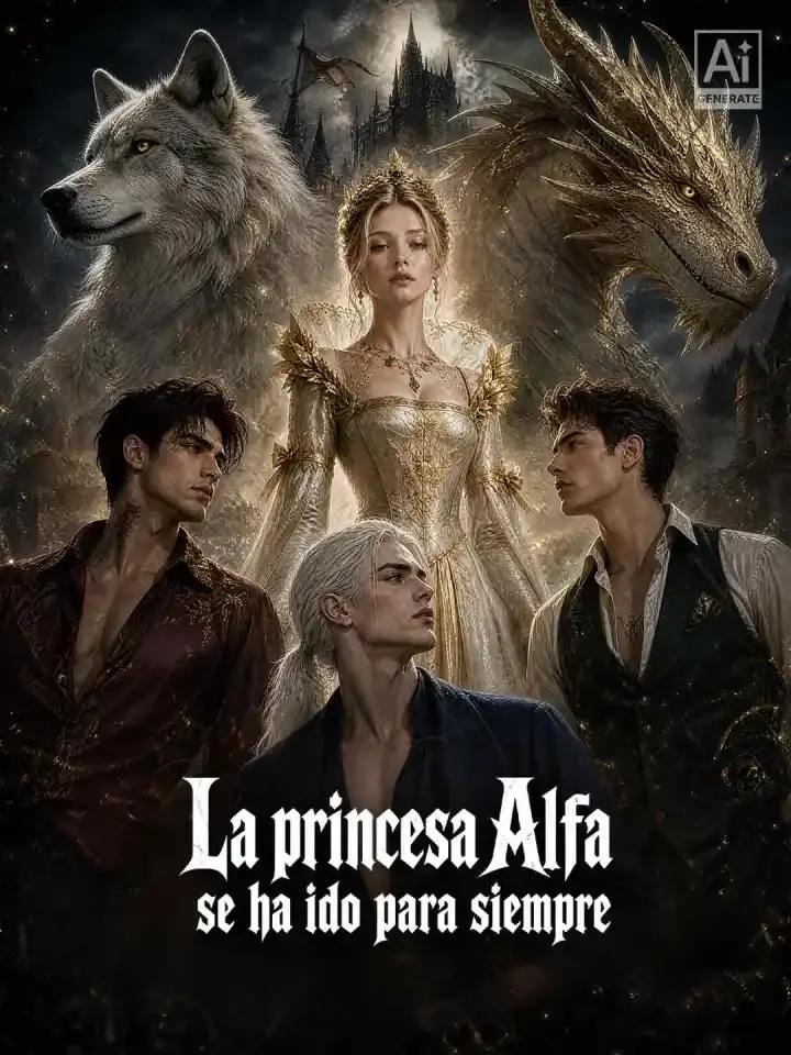 Portada de la miniserie La princesa Alfa se ha ido para siempre