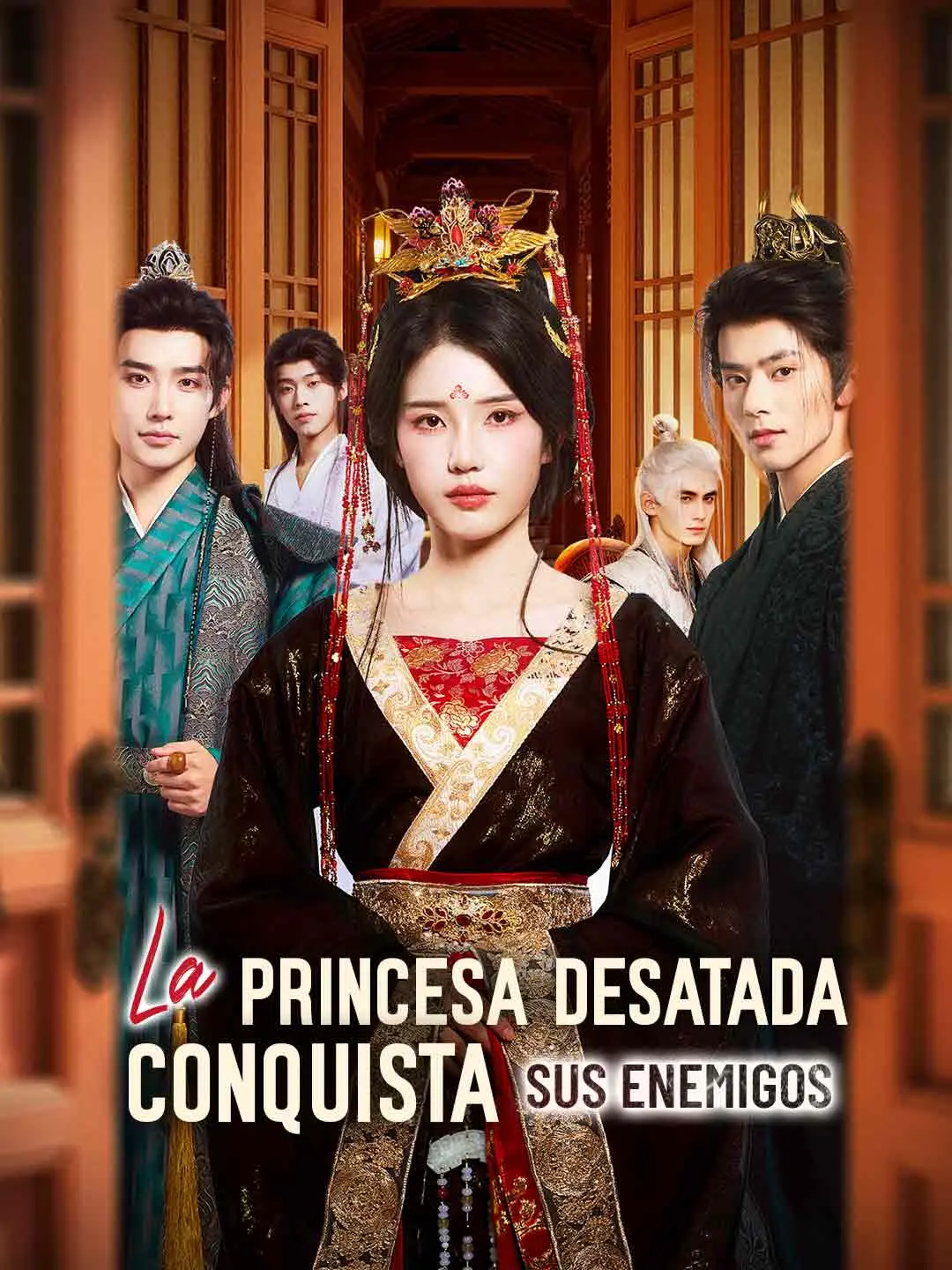Portada de la miniserie La princesa desatada conquista sus enemigos