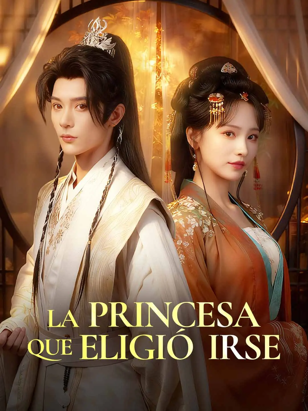 Portada de la miniserie La princesa que eligió irse