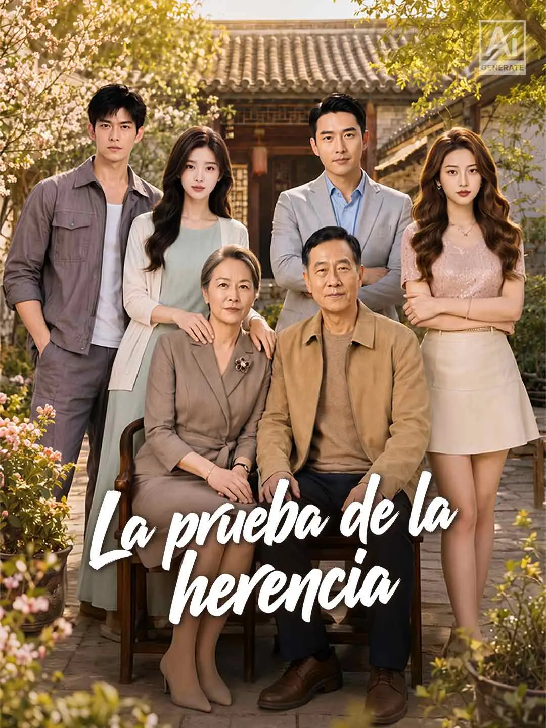 Portada de la miniserie La prueba de la herencia