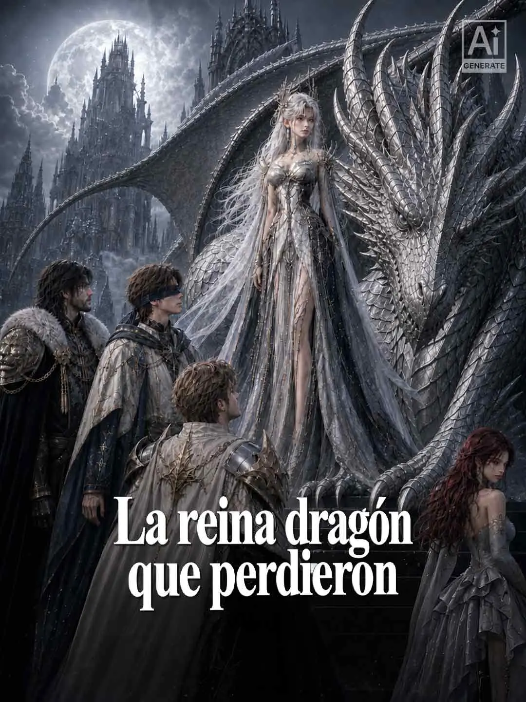 Portada de la miniserie La reina dragón que perdieron