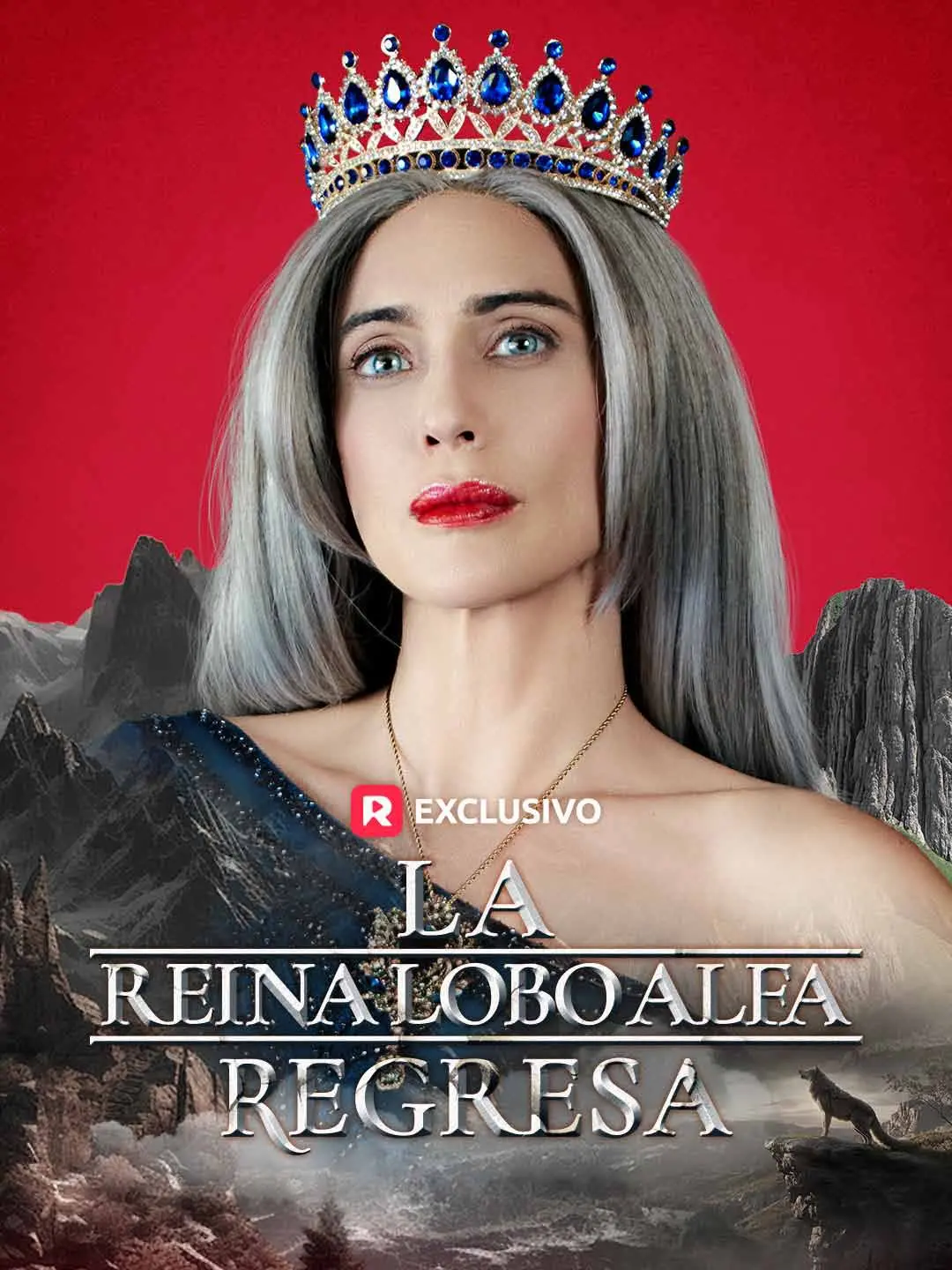 Capa da minissérie La Reina Lobo Alfa Regresa
