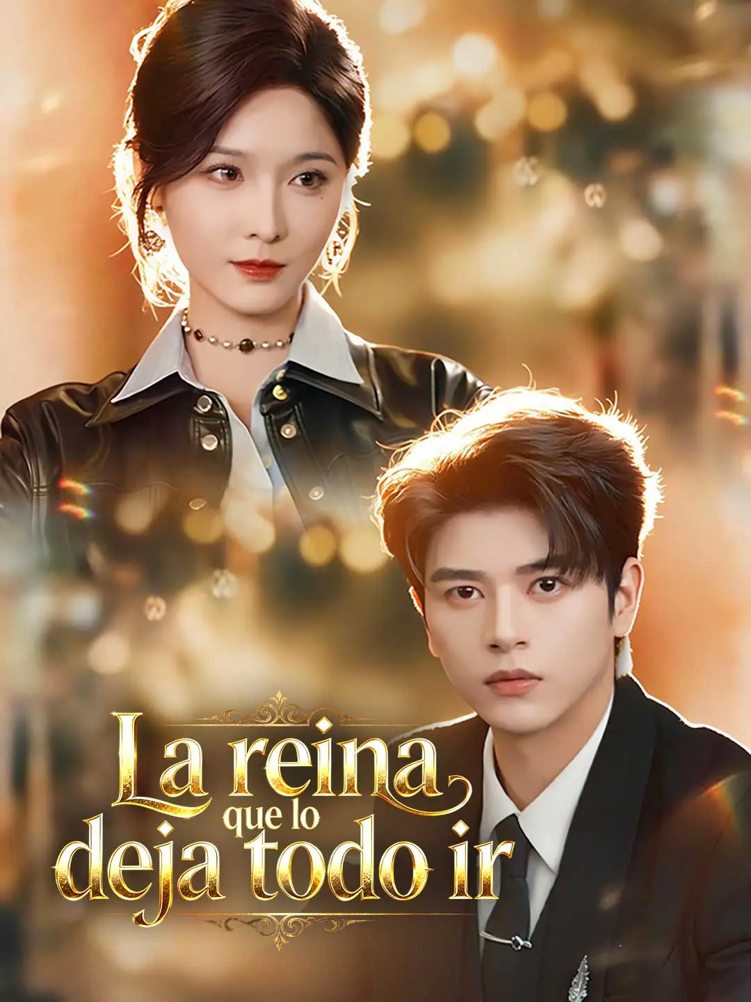Portada de la miniserie La reina que lo deja todo ir