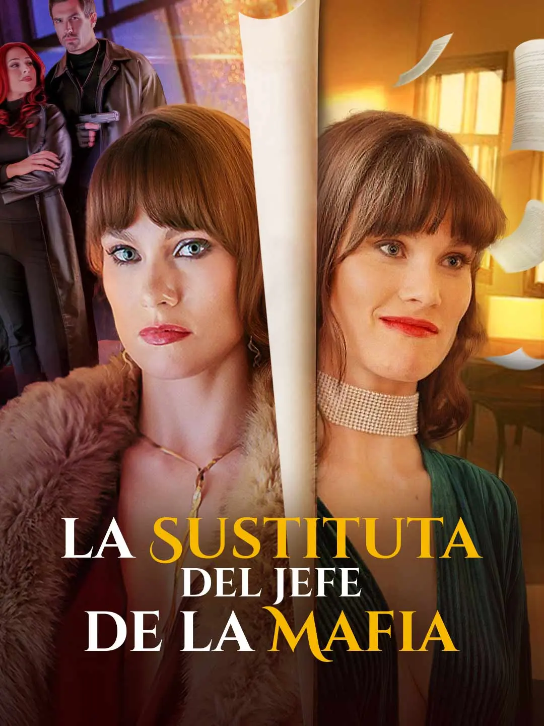 Portada de la miniserie La sustituta del jefe de la mafia
