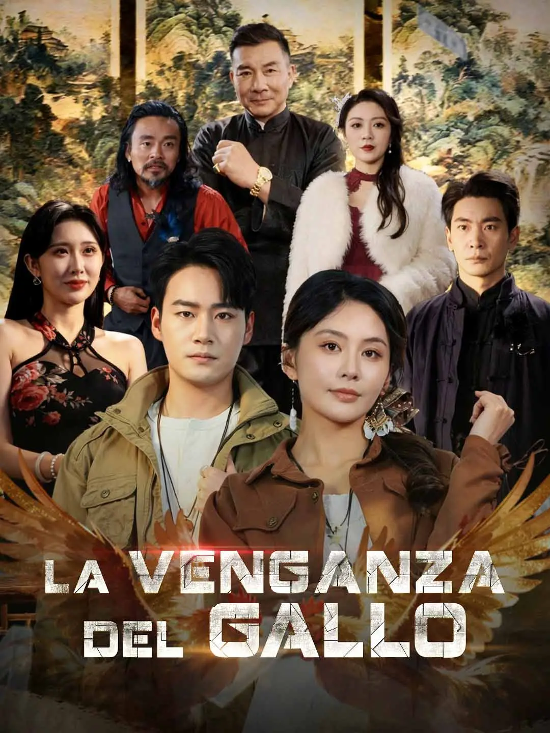 Portada de la miniserie La venganza del gallo