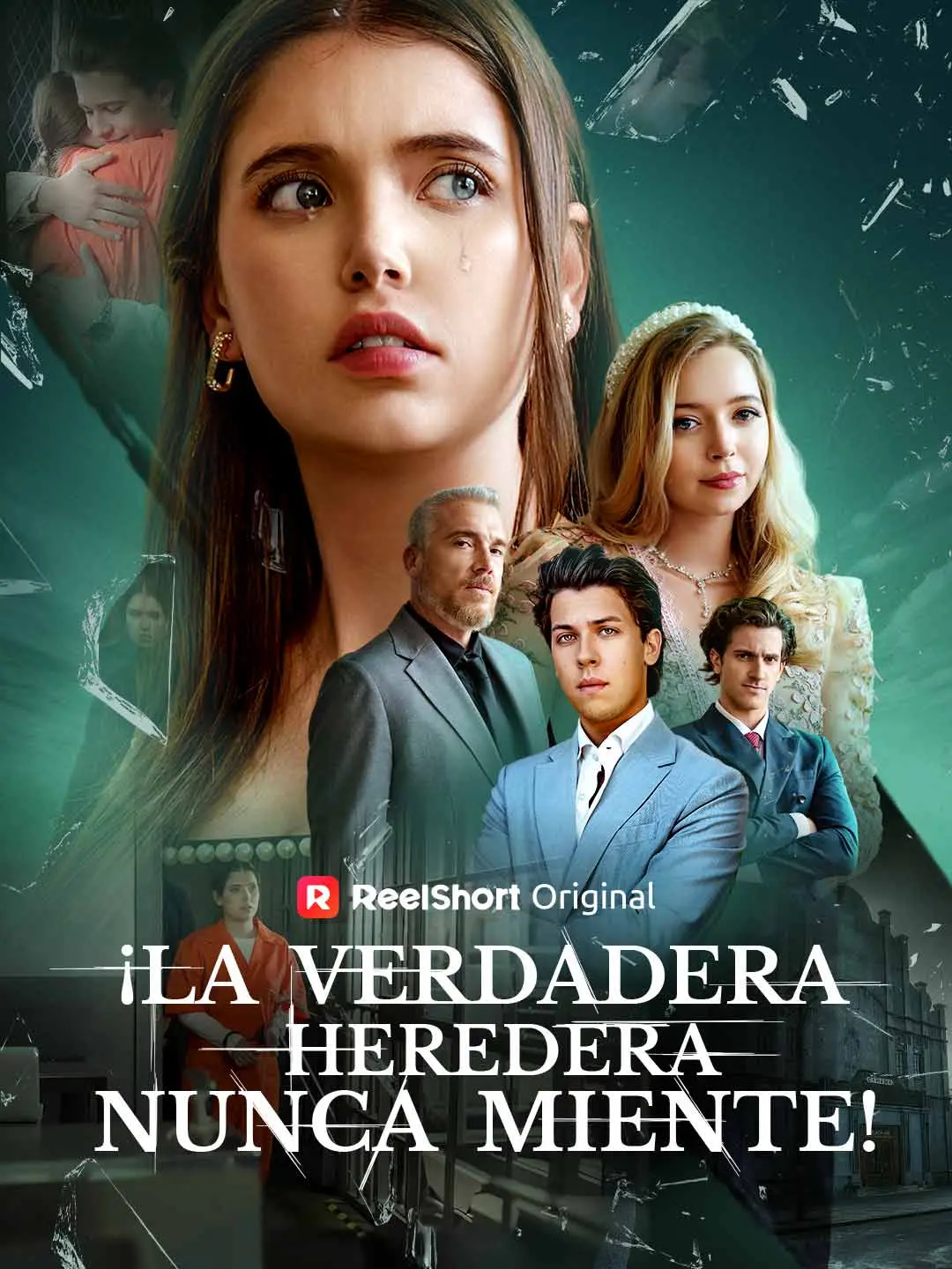Capa da minissérie ¡La verdadera heredera nunca miente!