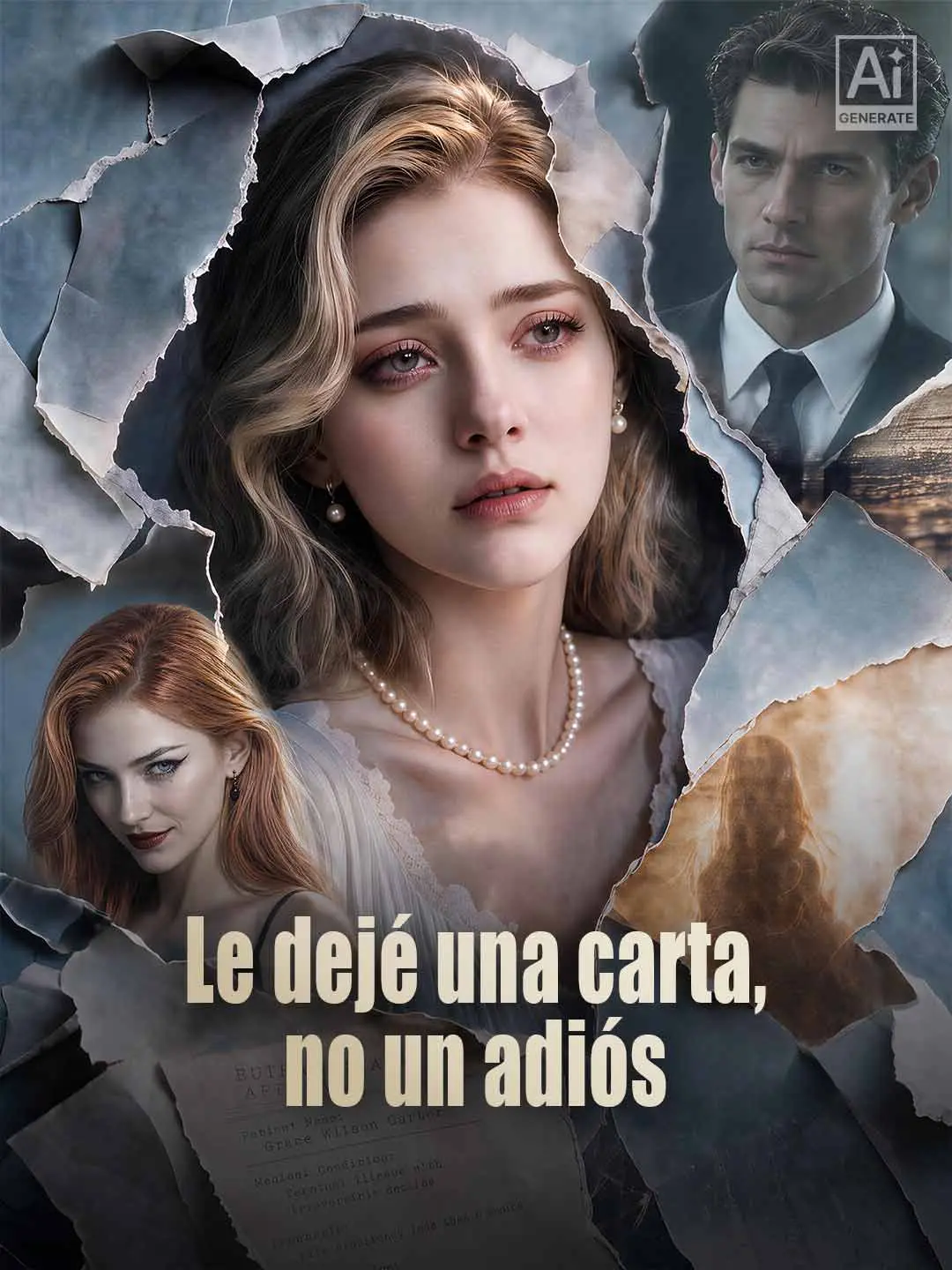Portada de la miniserie Le dejé una carta, no un adiós
