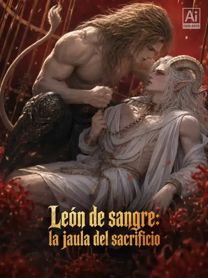 Portada de la miniserie León de sangre: la jaula del sacrificio