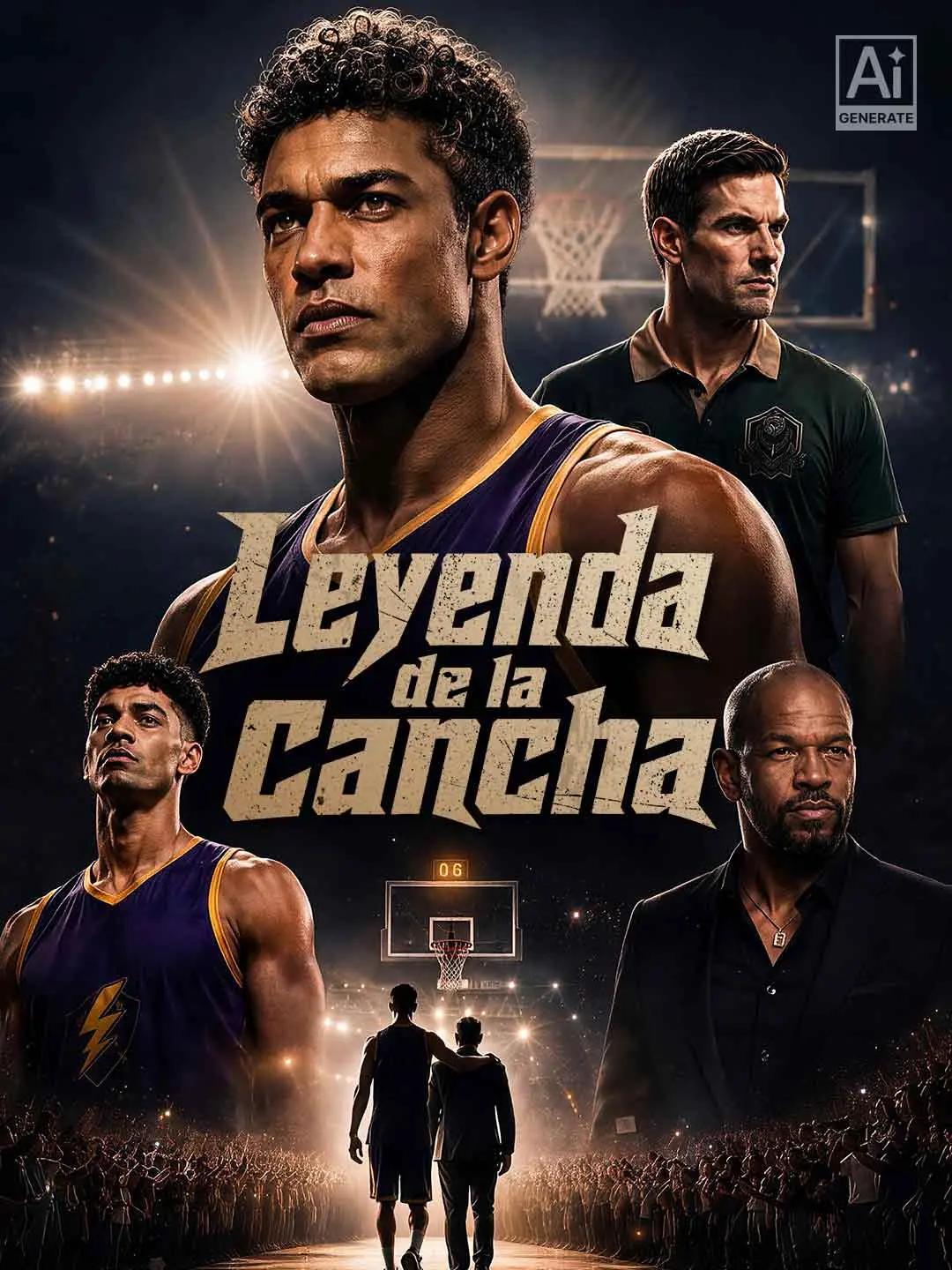 Portada de la miniserie Leyenda de la cancha