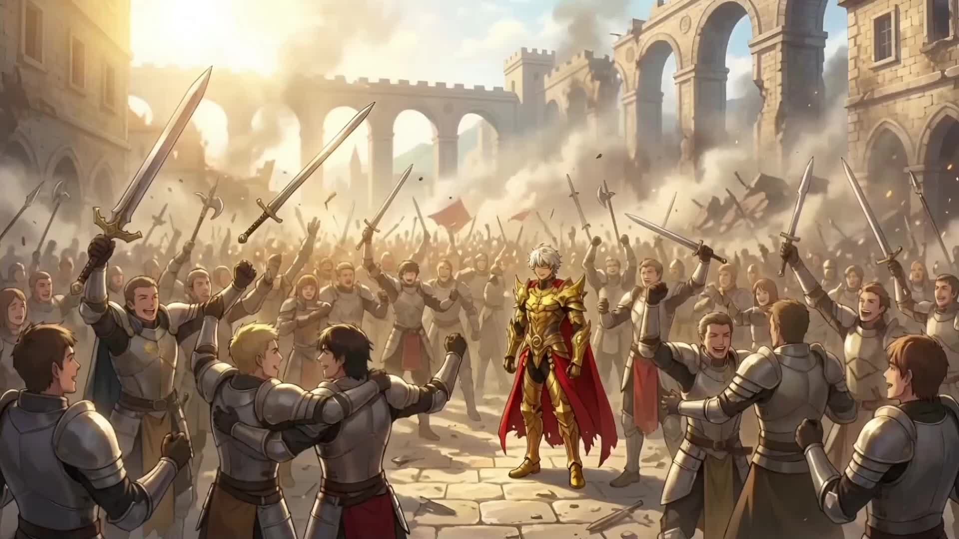 Episodio 64 de Leyenda: invencible en la aldea, débilucho fuera