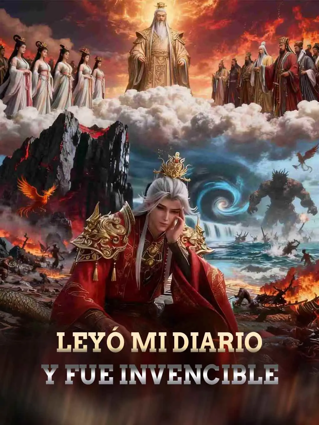 Portada de la miniserie Leyó mi diario y fue invencible