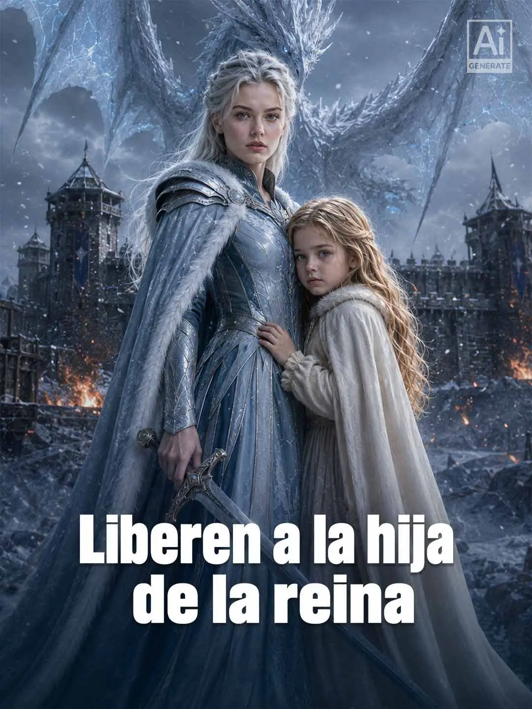 Portada de la miniserie Liberen a la hija de la reina