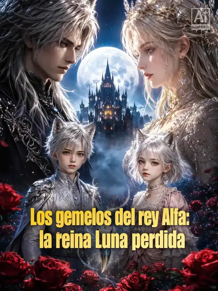 Portada de la miniserie Los gemelos del rey Alfa: la reina Luna perdida