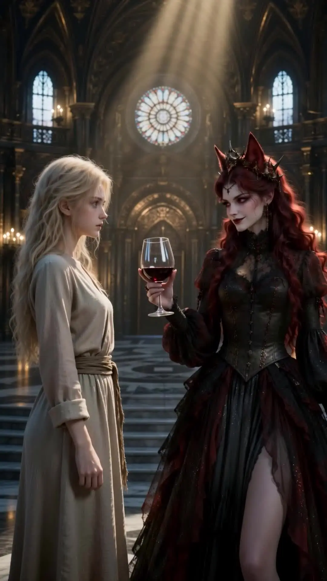 Episodio 19 de Los gemelos del rey Alfa: la reina Luna perdida