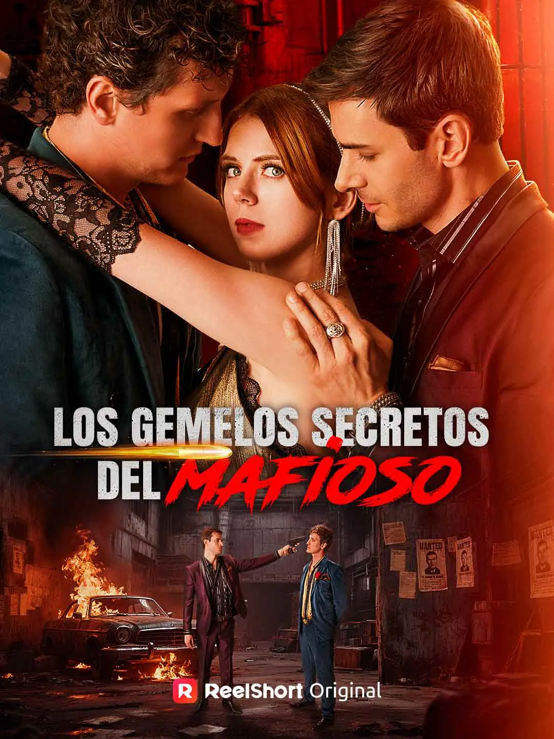 Portada de la miniserie Los gemelos secretos del mafioso