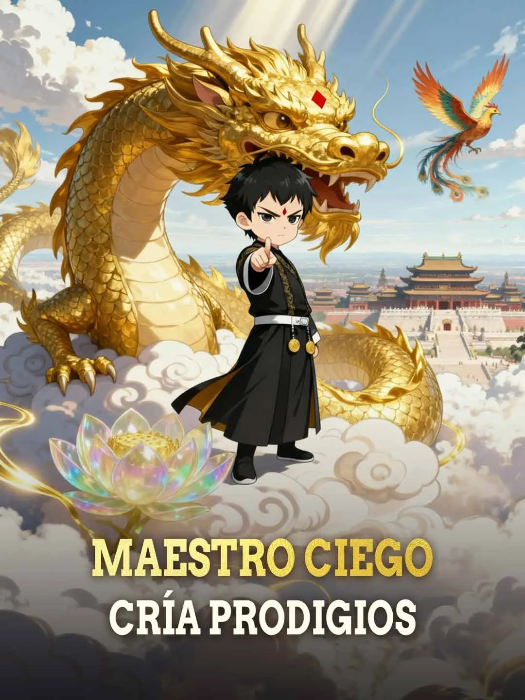 Portada de la miniserie Maestro ciego cría prodigios