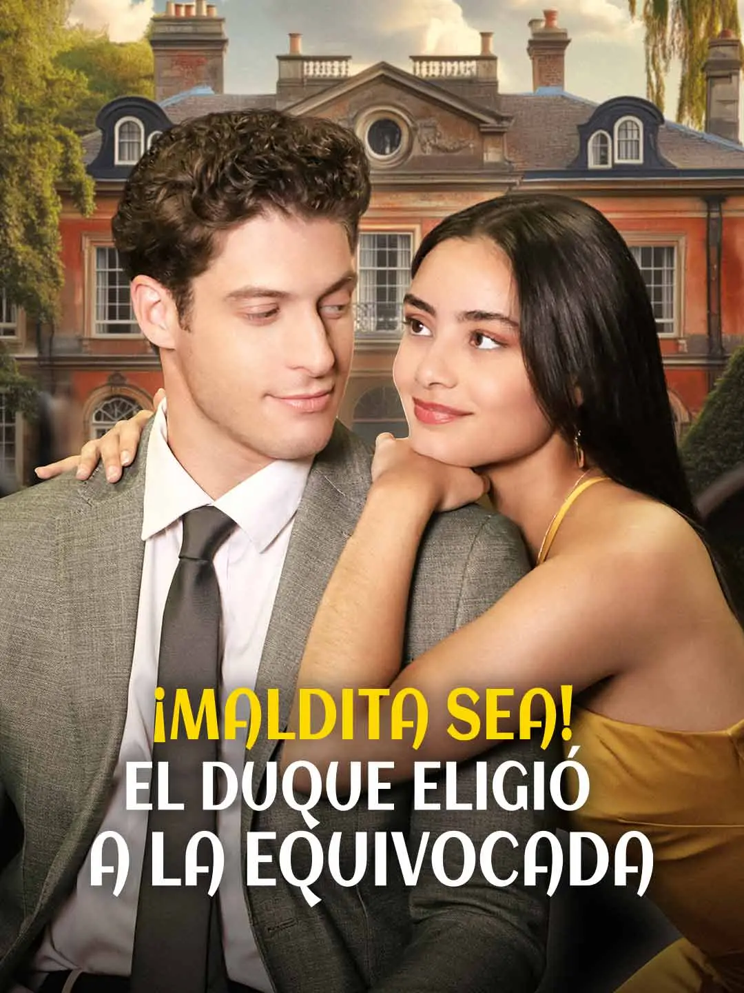 Portada de la miniserie ¡Maldita sea! El duque eligió a la equivocada