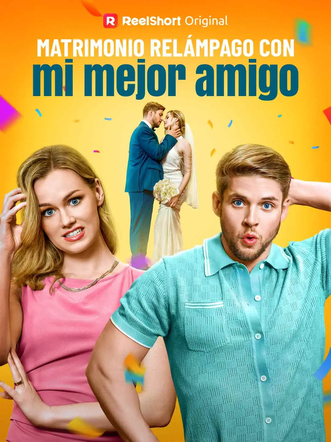 Portada de la miniserie Matrimonio relámpago con mi mejor amigo