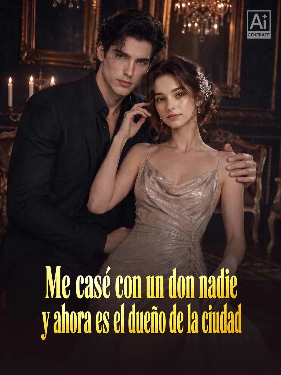 Portada de la miniserie Me casé con un don nadie y ahora es el dueño de la ciudad