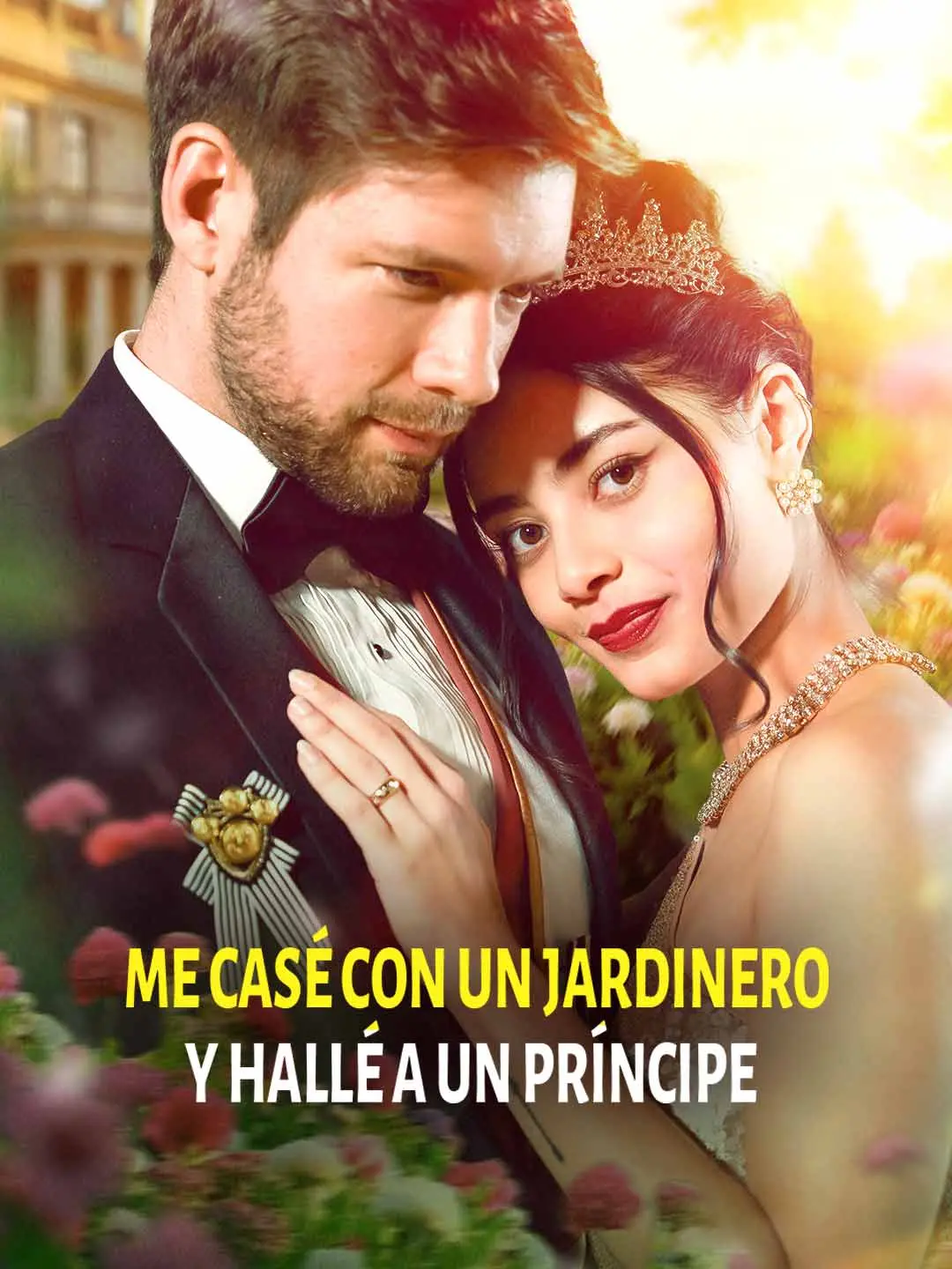 Portada de la miniserie Me casé con un jardinero y hallé a un príncipe