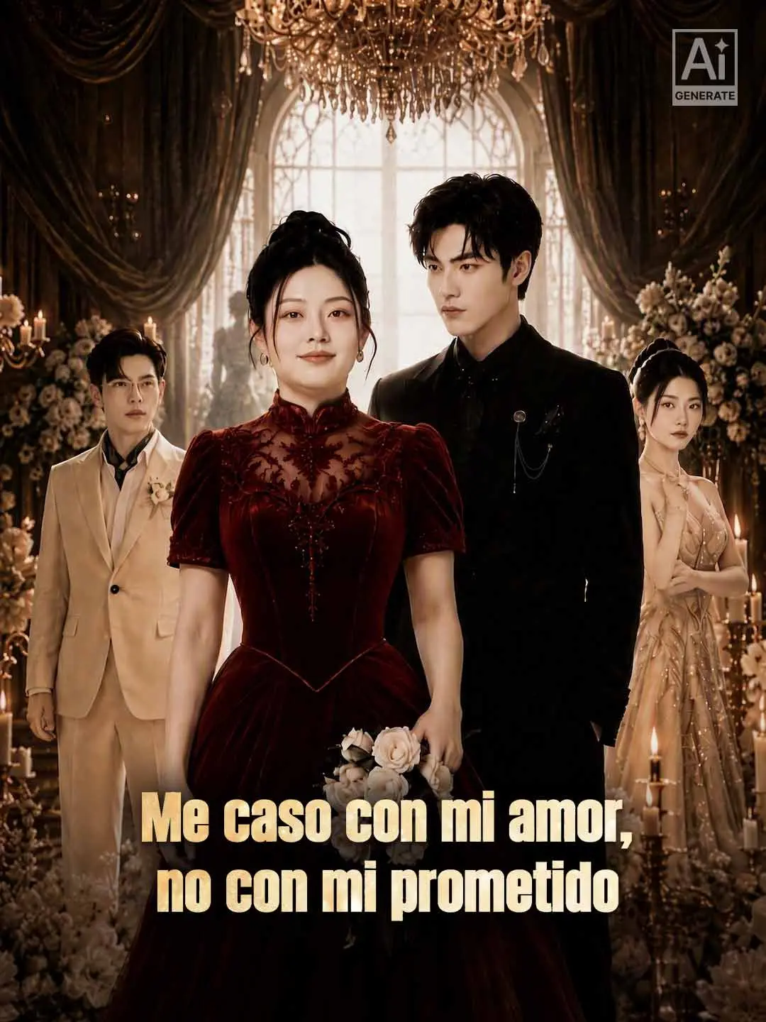 Portada de la miniserie Me caso con mi amor, no con mi prometido