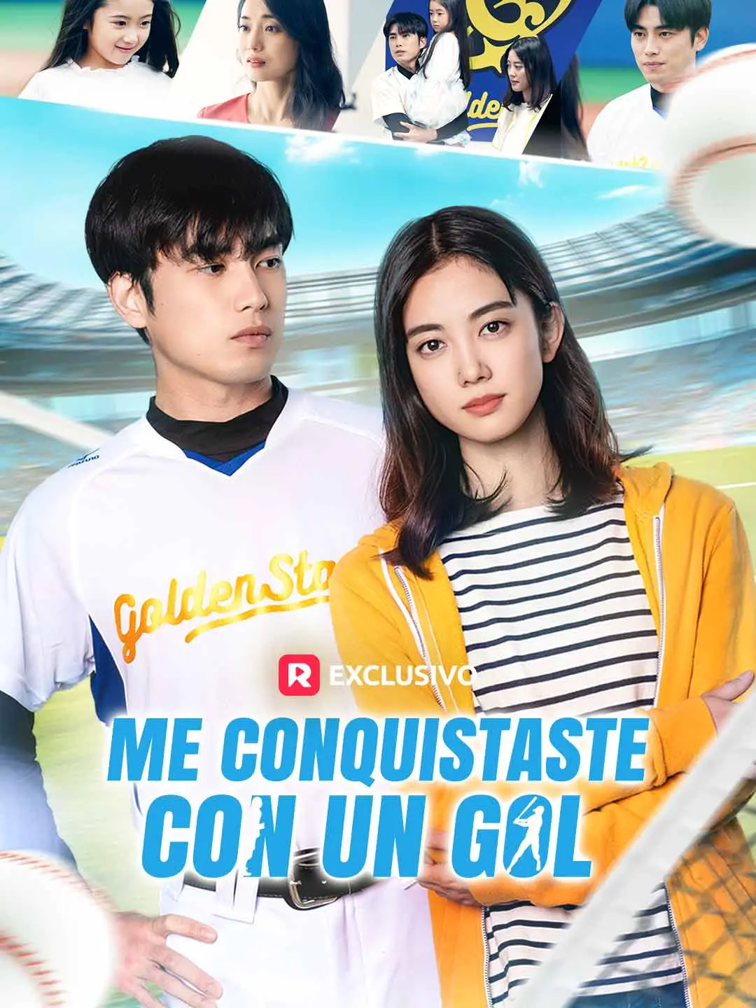Capa da minissérie Me Conquistaste con un Gol
