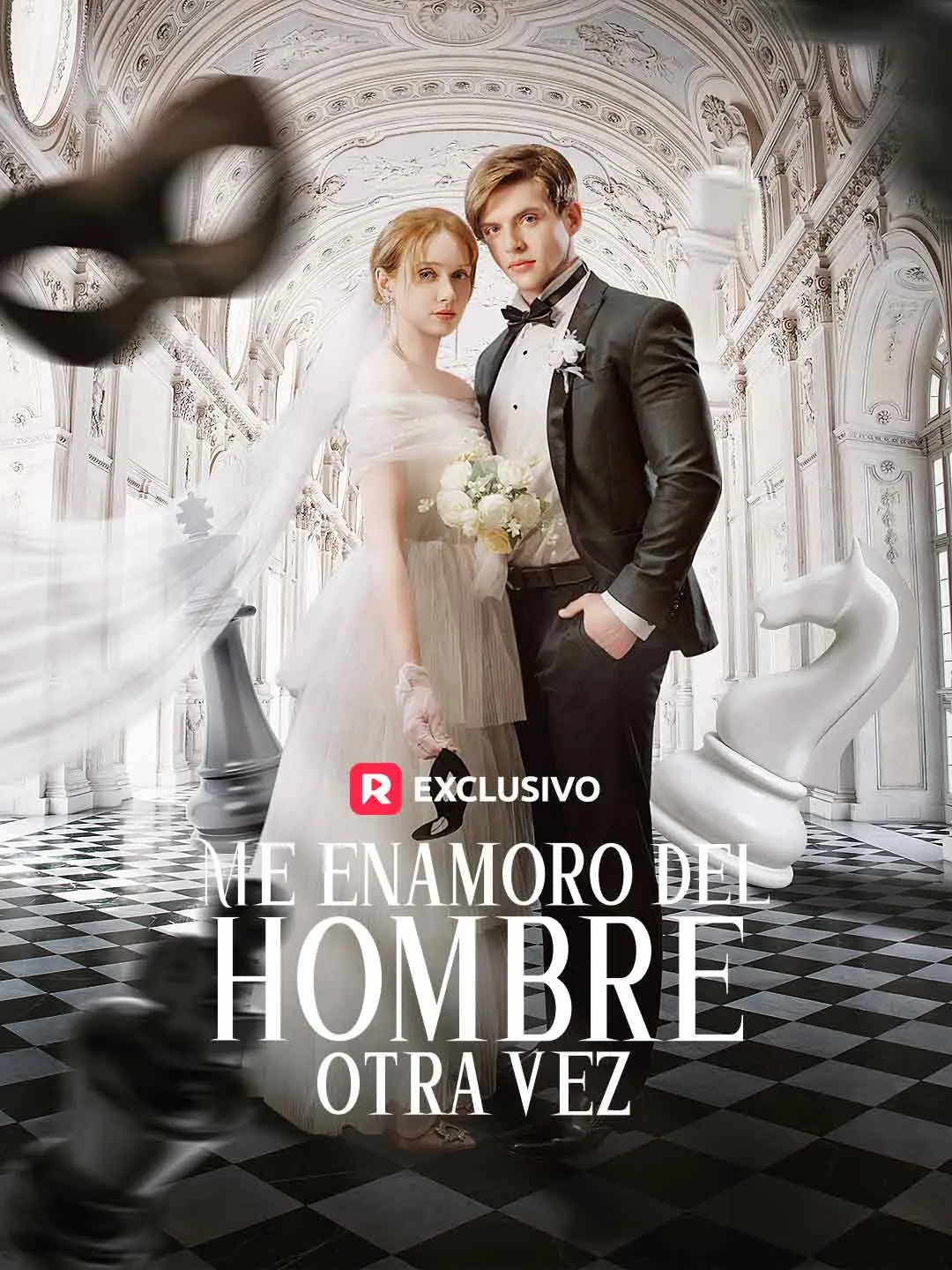 Capa da minissérie Me enamoro del hombre otra vez