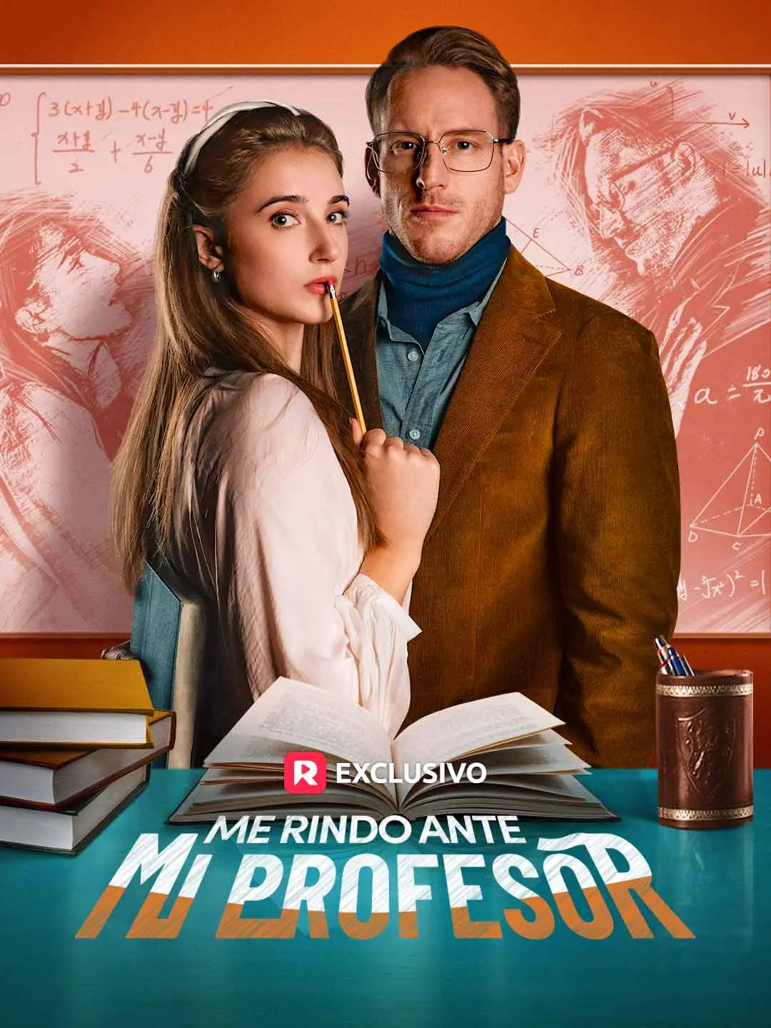 Portada de la miniserie Me Rindo ante mi Profesor