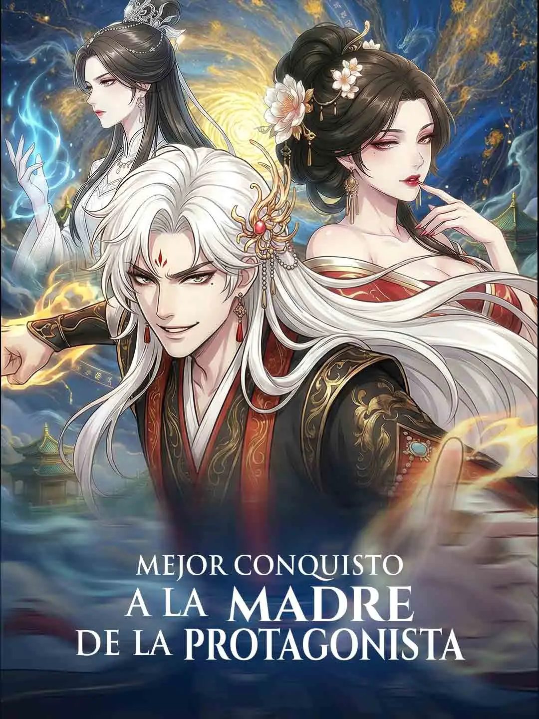 Portada de la miniserie Mejor conquisto a la madre de la protagonista
